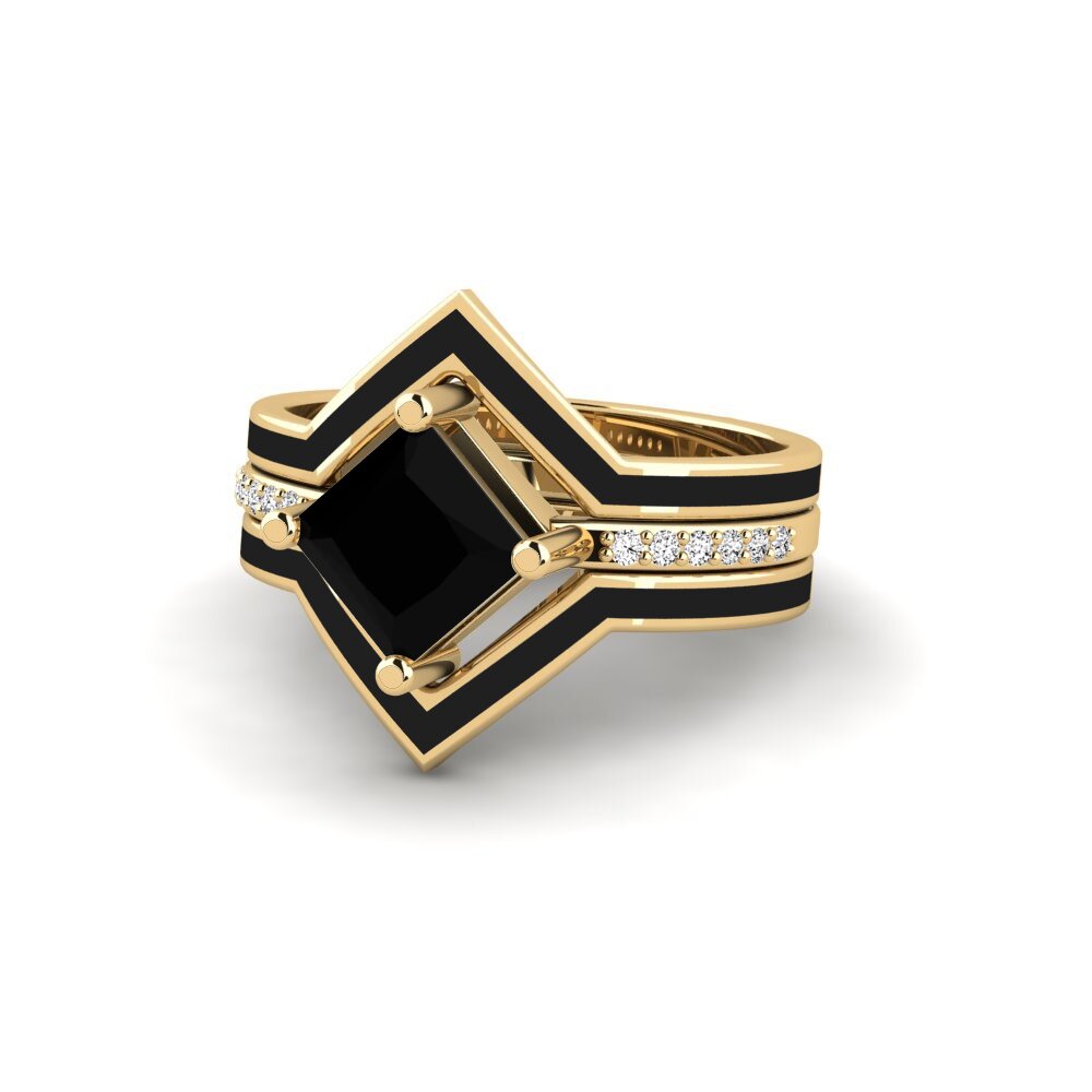 Black Onyx Ring Wourg - SET