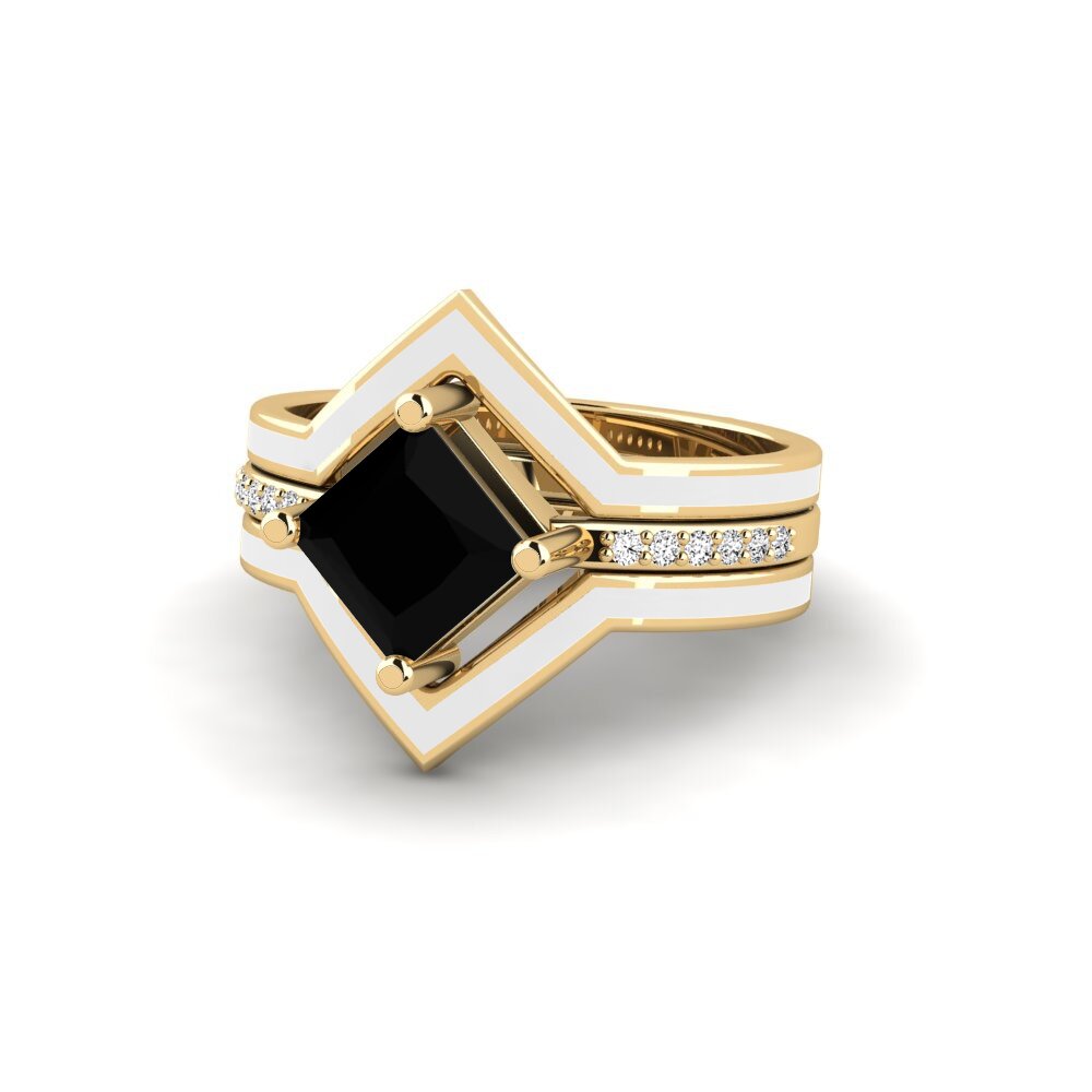 Black Onyx Ring Wourg - SET