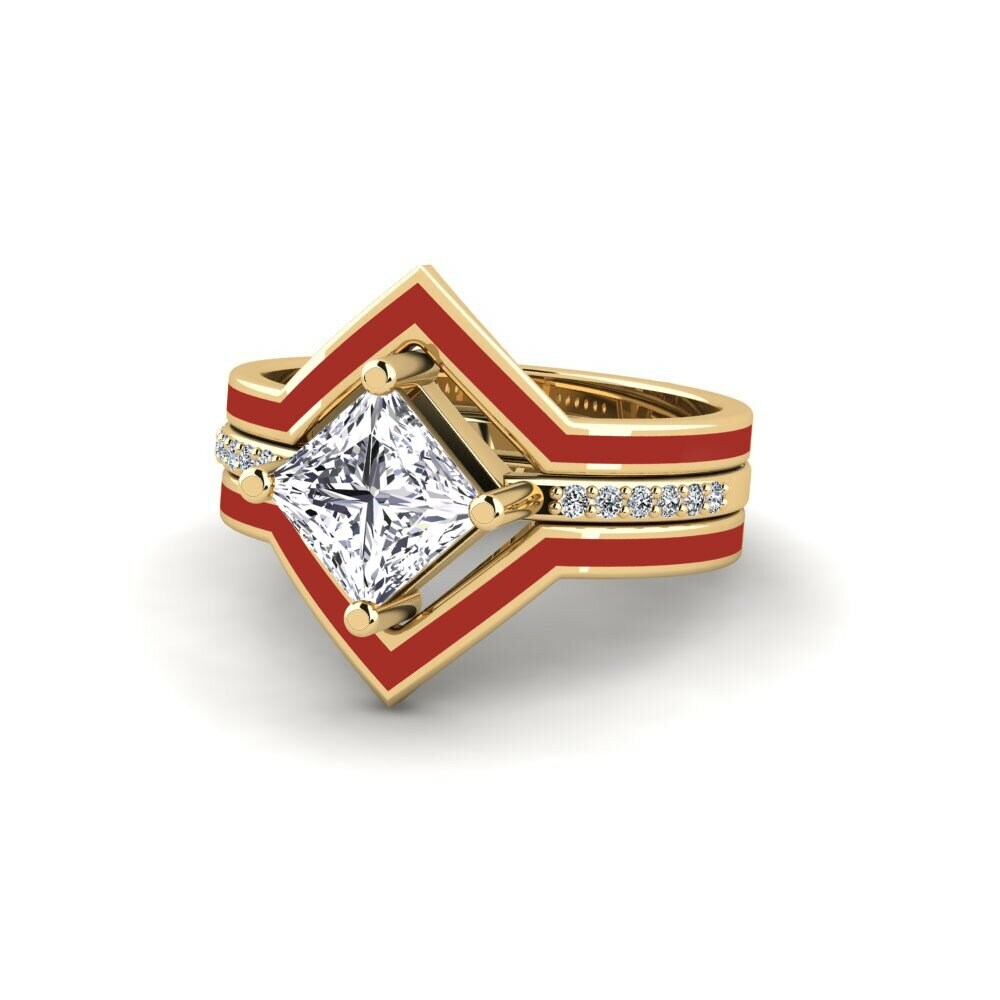 Diamant De Synthèse Bague Wourg - SET
