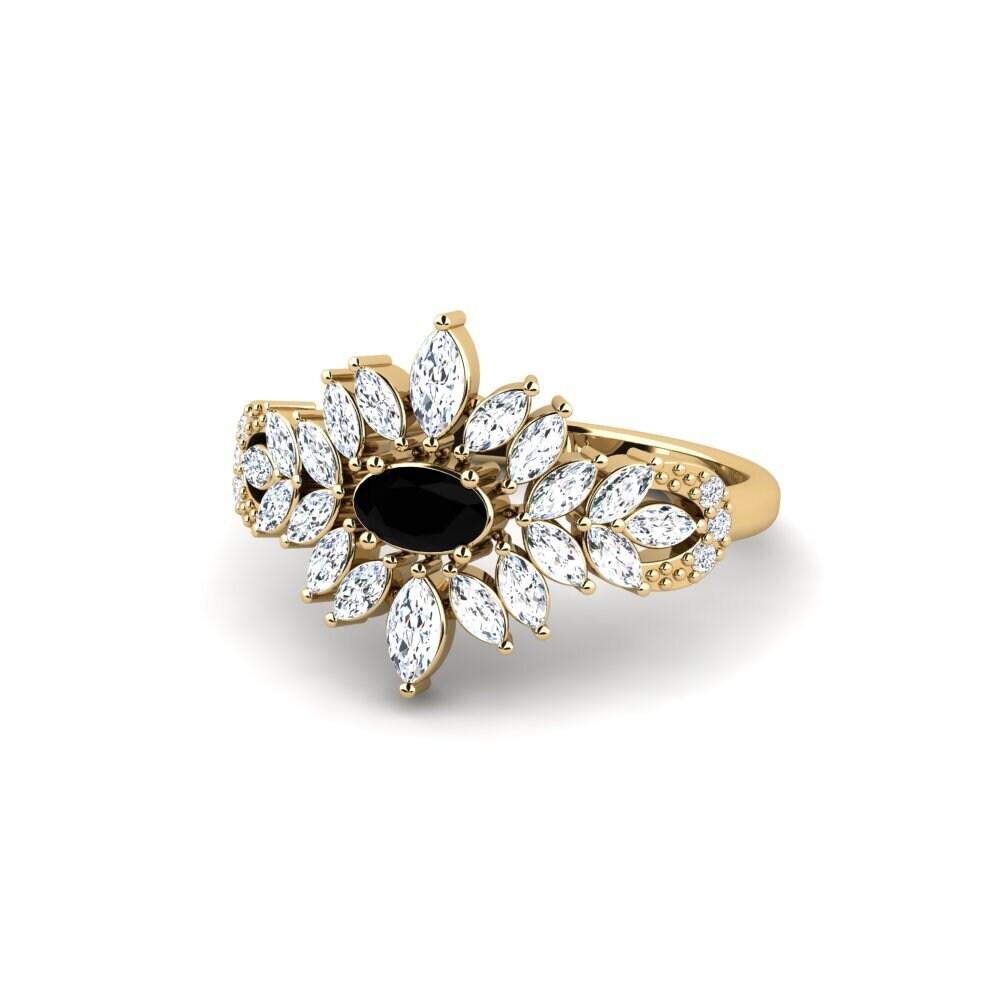 Black Diamond Engagement Ring Wrefrih