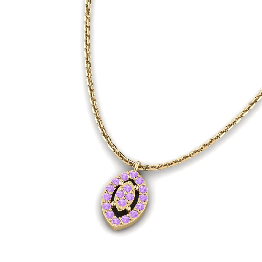 Amethyst Women's Necklace Wujud