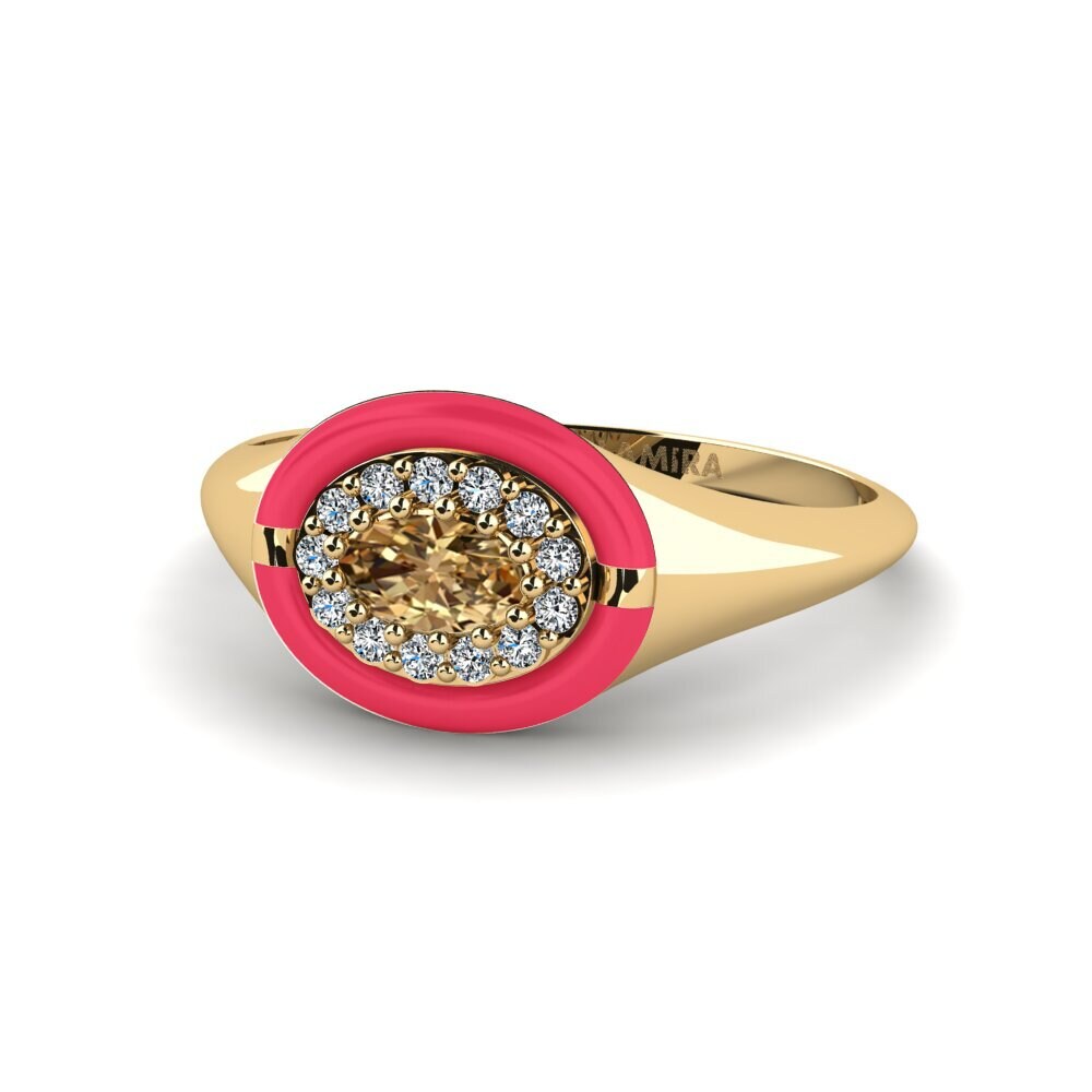Brauner Diamant Ring Wyoming