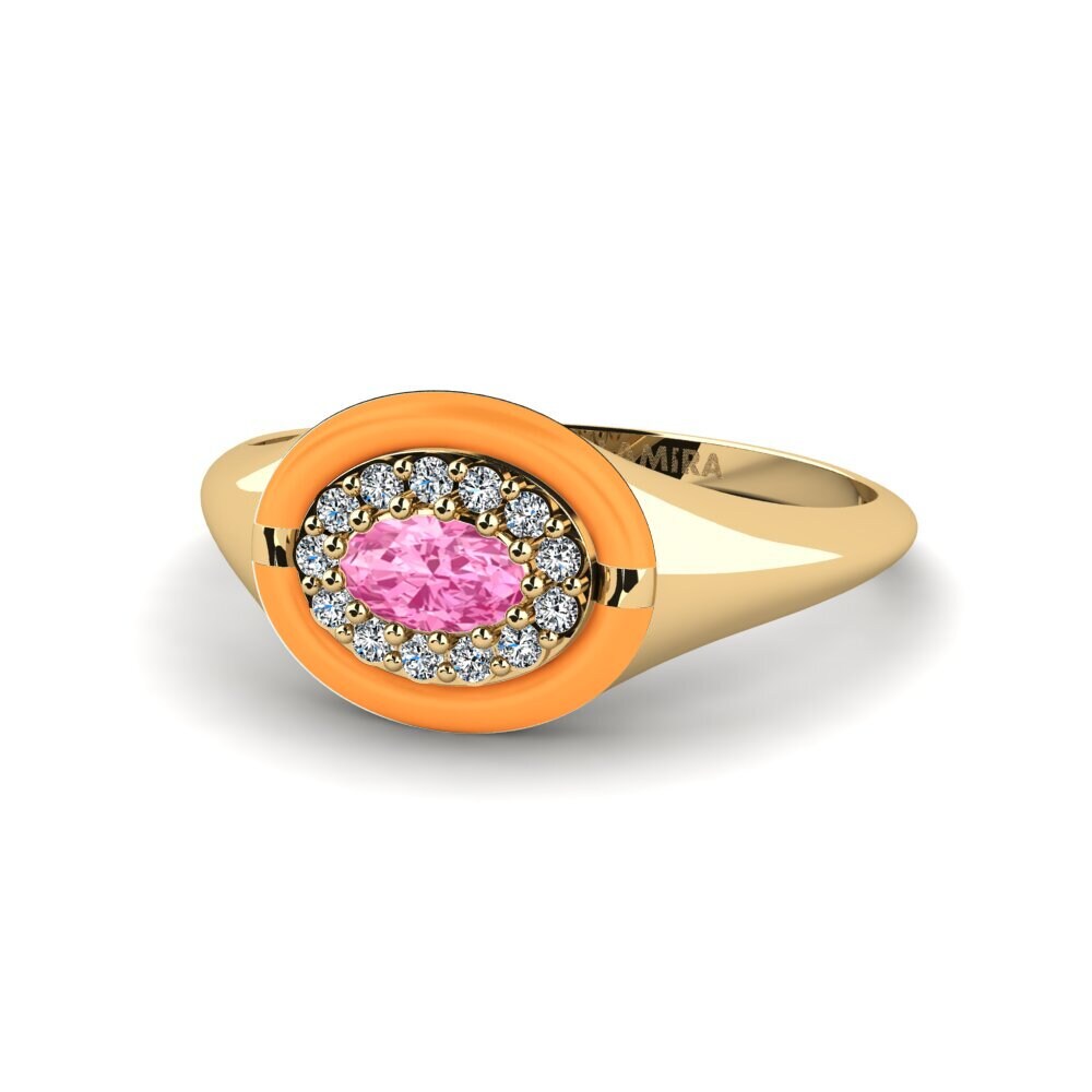 Rosa Saphir Ring Wyoming