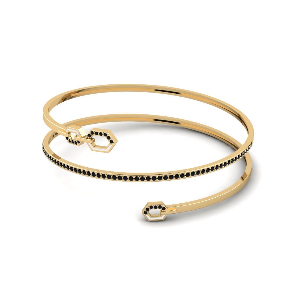 Black Onyx Women's Bangle Xanthi