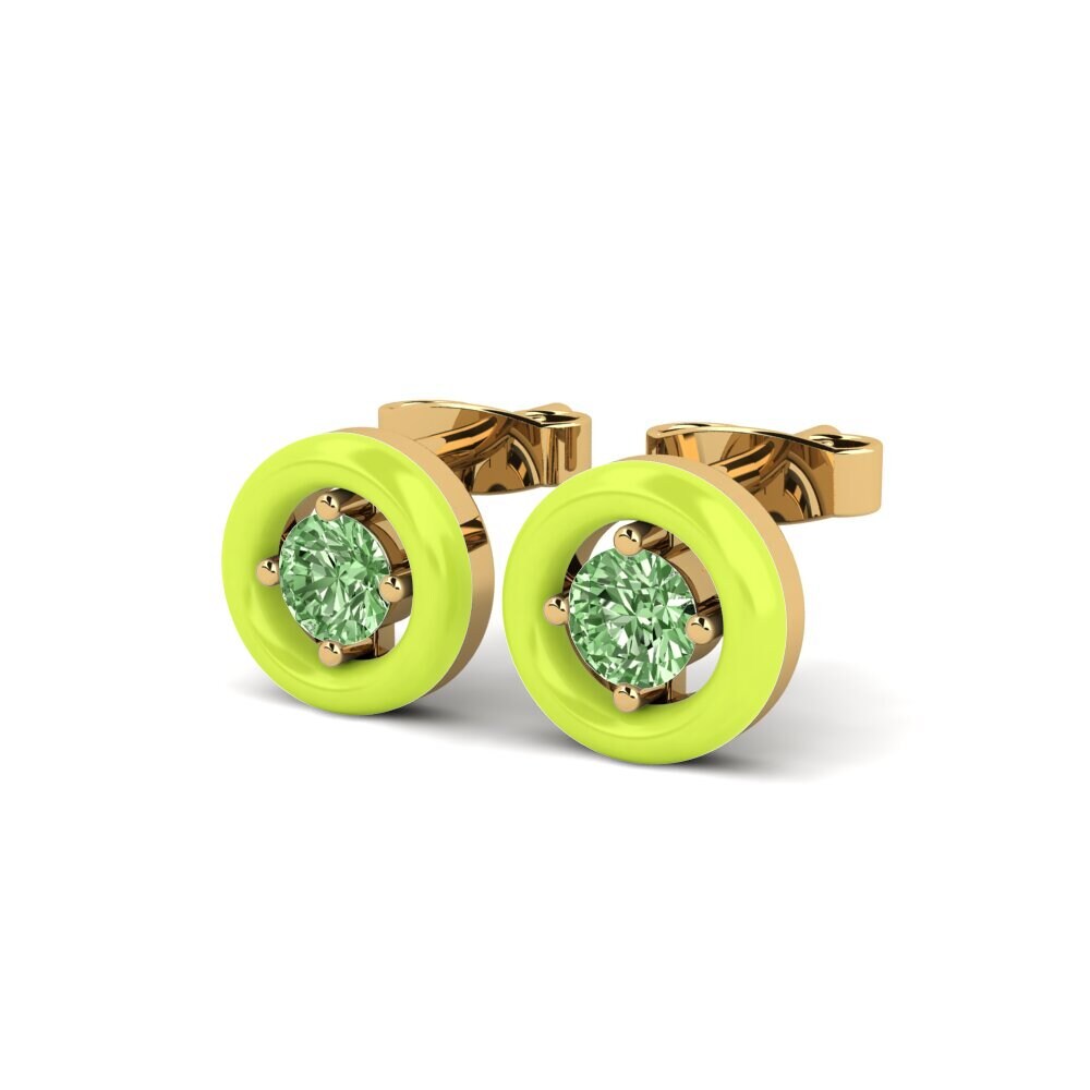 Green Diamond Women's Earring Xilli