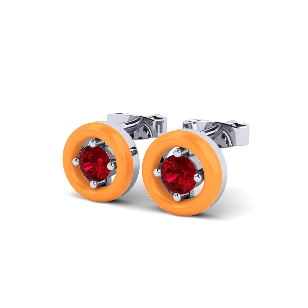 Red Zirconia Women's Earring Xilli