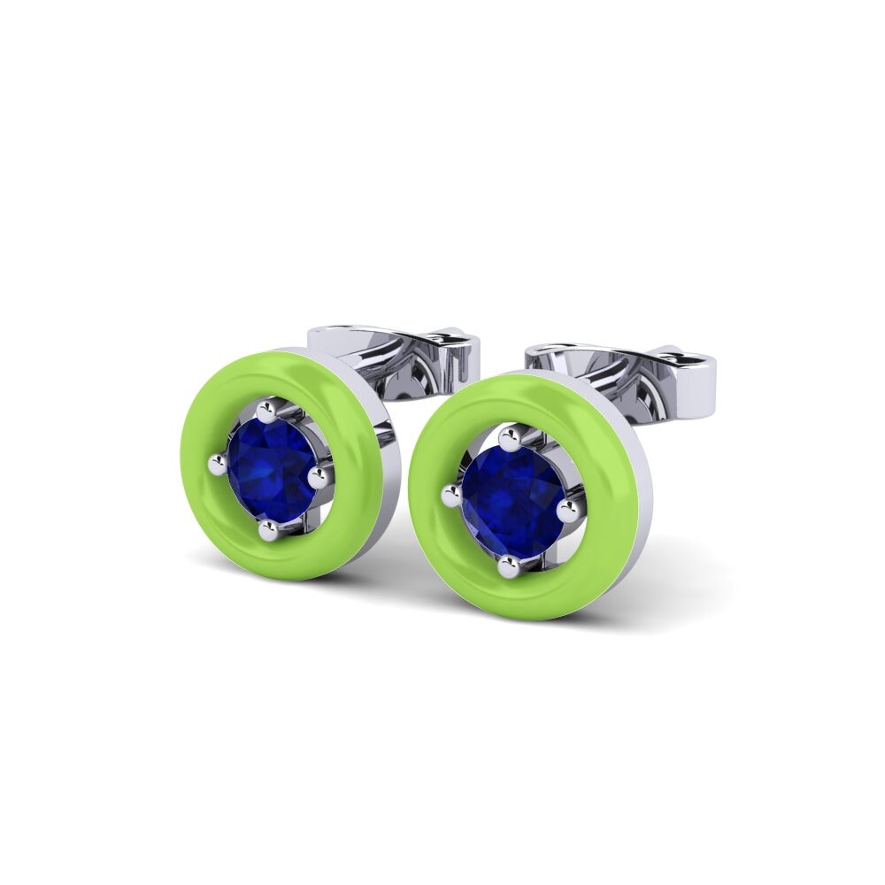 Zafiro Pendiente de mujer Xilli