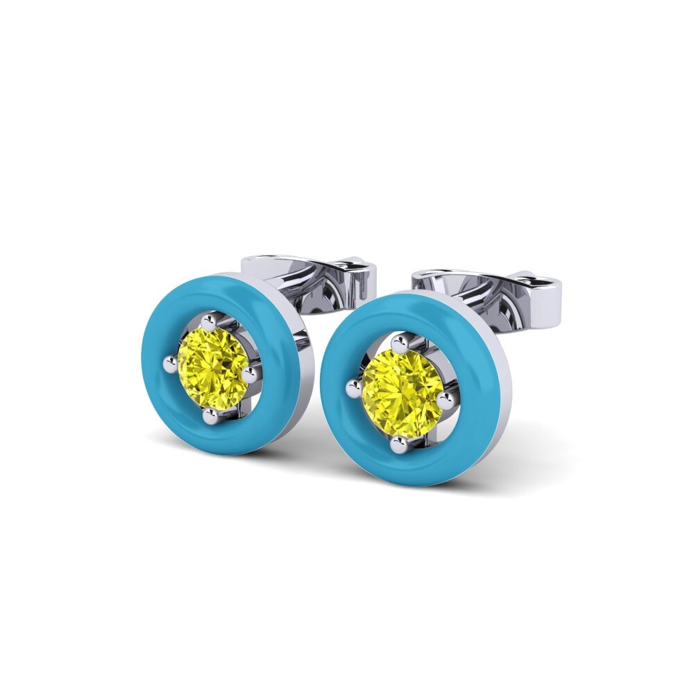 Yellow Diamond Women's Earring Xilli