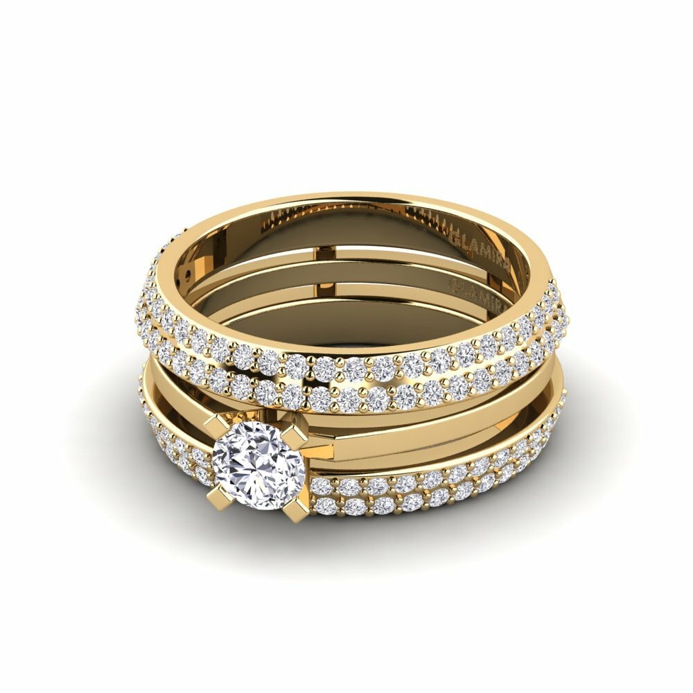 Diamant Bague Xlifin - SET