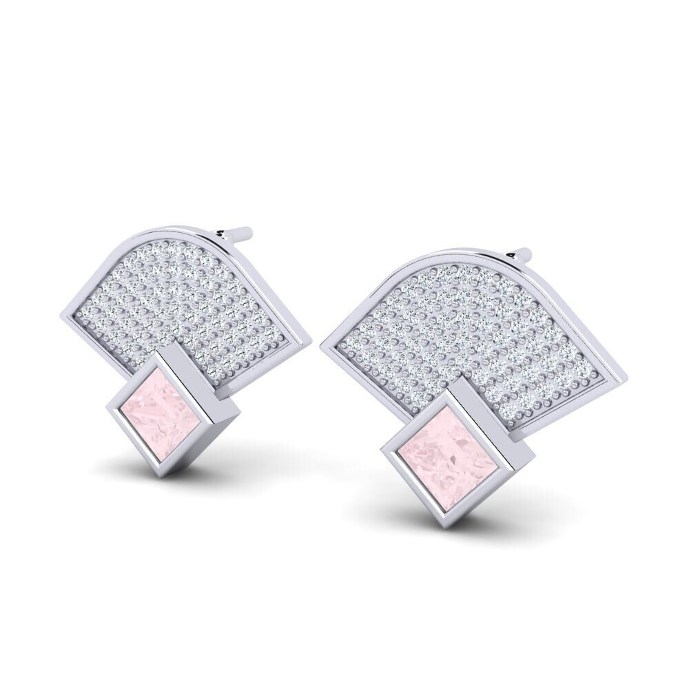 Rose Quartz Women's Earring Yalaza