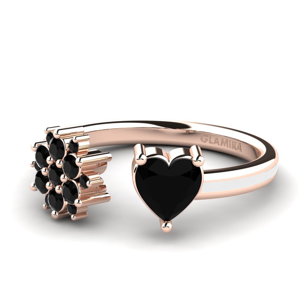 Schwarzer Diamant Ring Yan