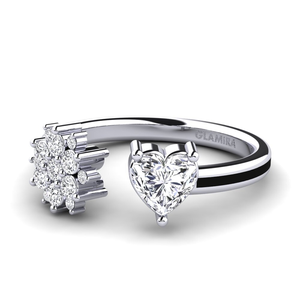 Weißgold 750 Ring Yan