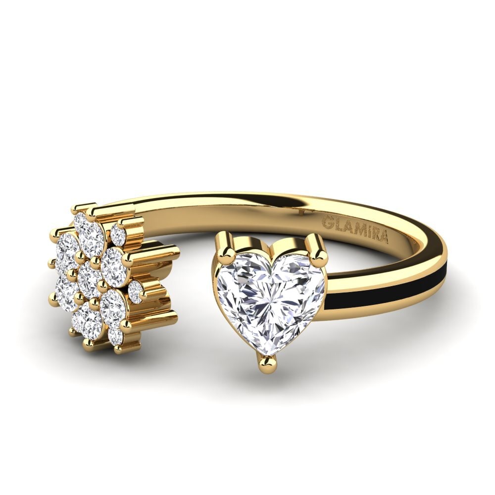 14ct Yellow Gold Ring Yan