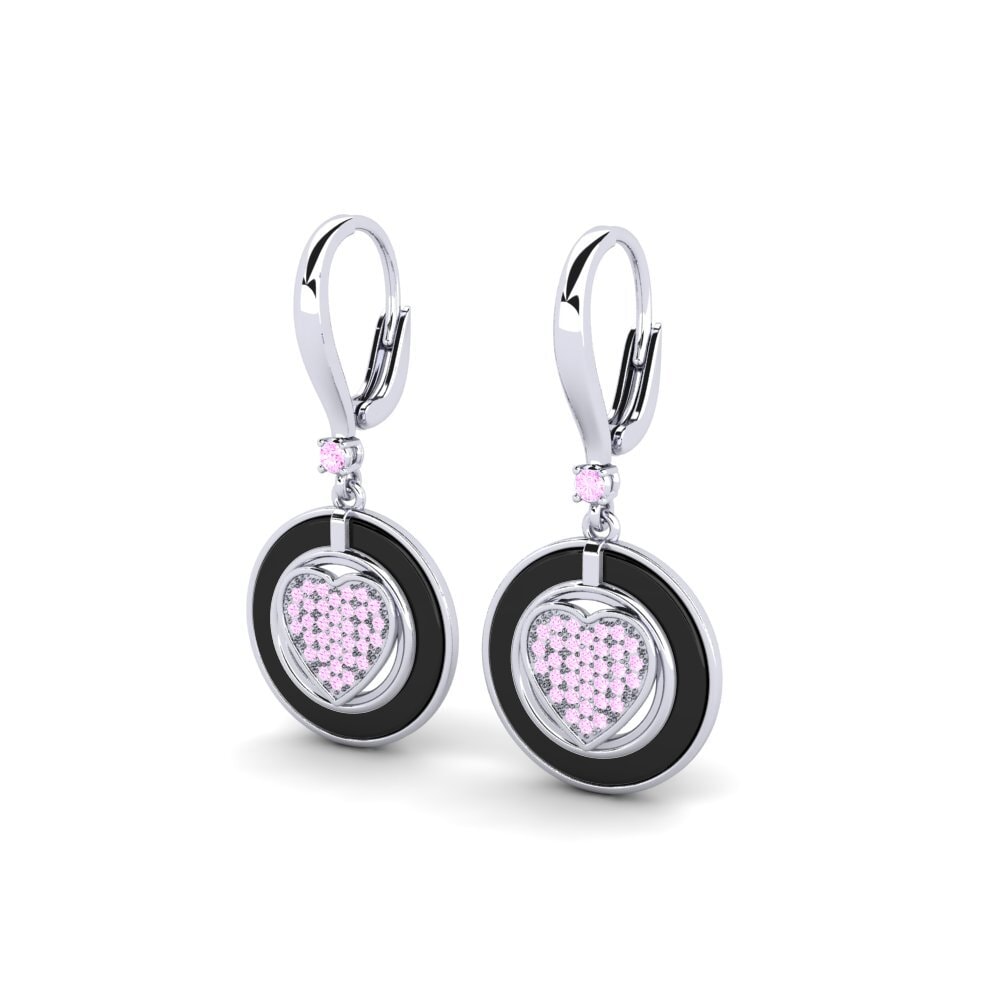 Pink Sapphire Women's Earring Yasuko