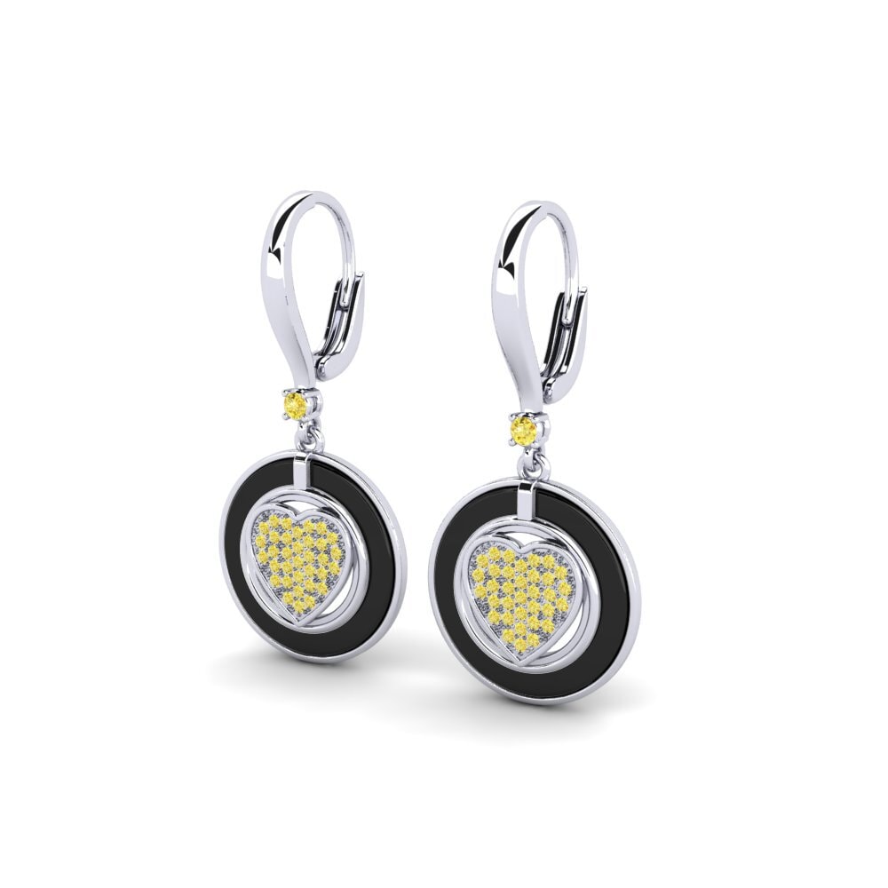 Yellow Sapphire Women's Earring Yasuko