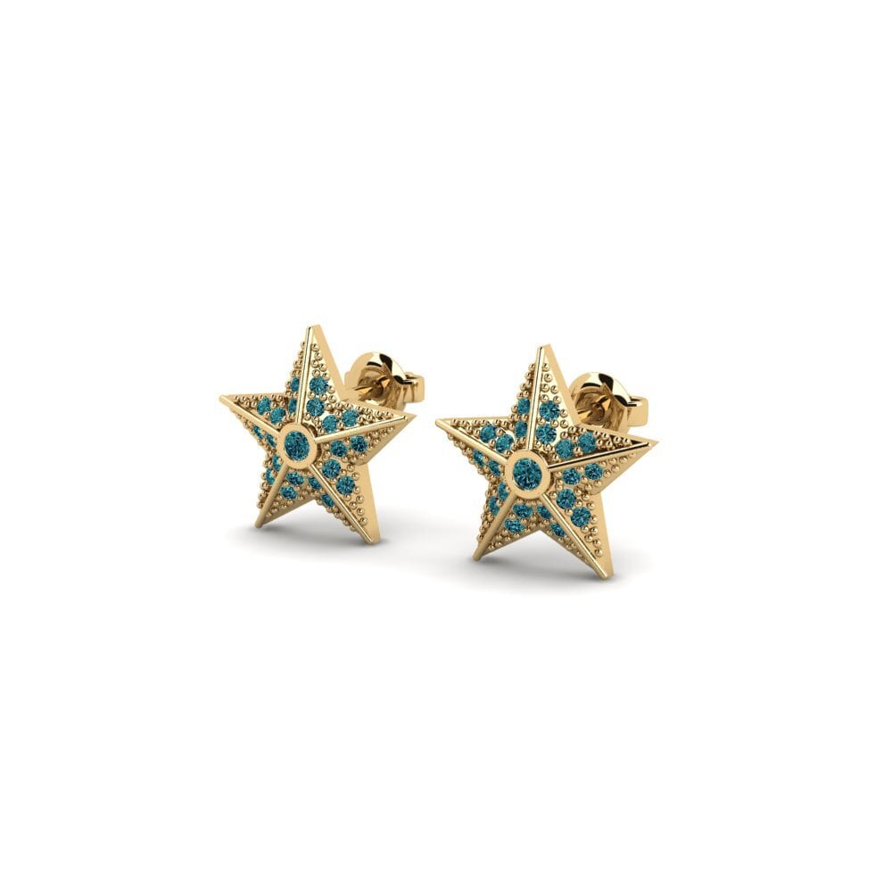 Blue Diamond Women's Earring Yera