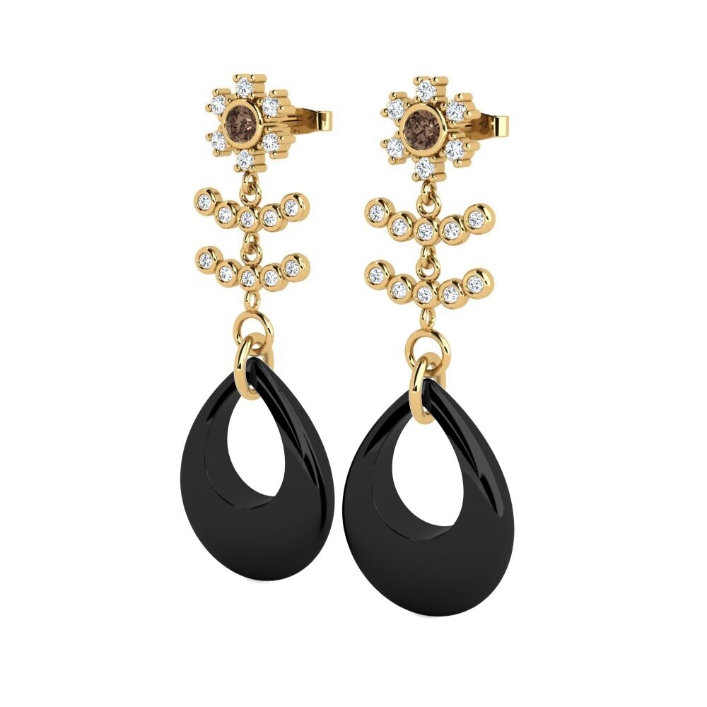 Smoky Quartz Women's Earring Yet