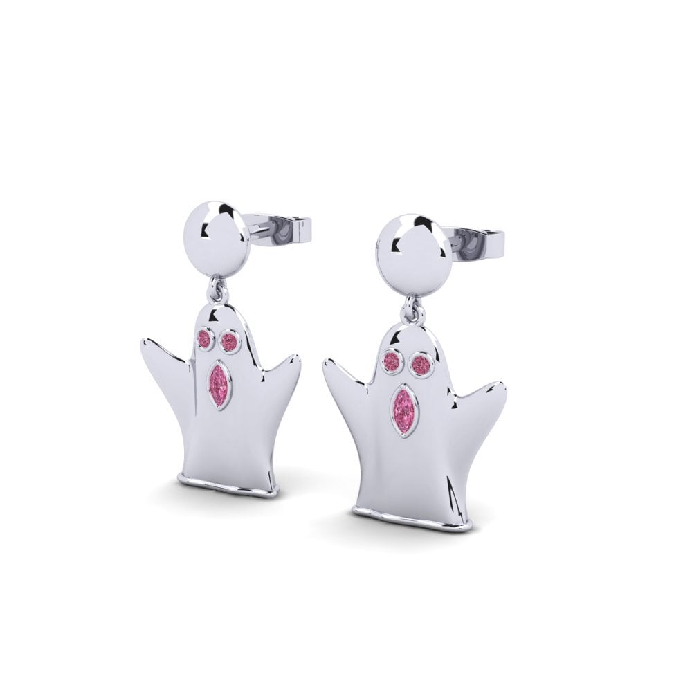 Mixed Rhodolite Garnet Women's Earring Ygots