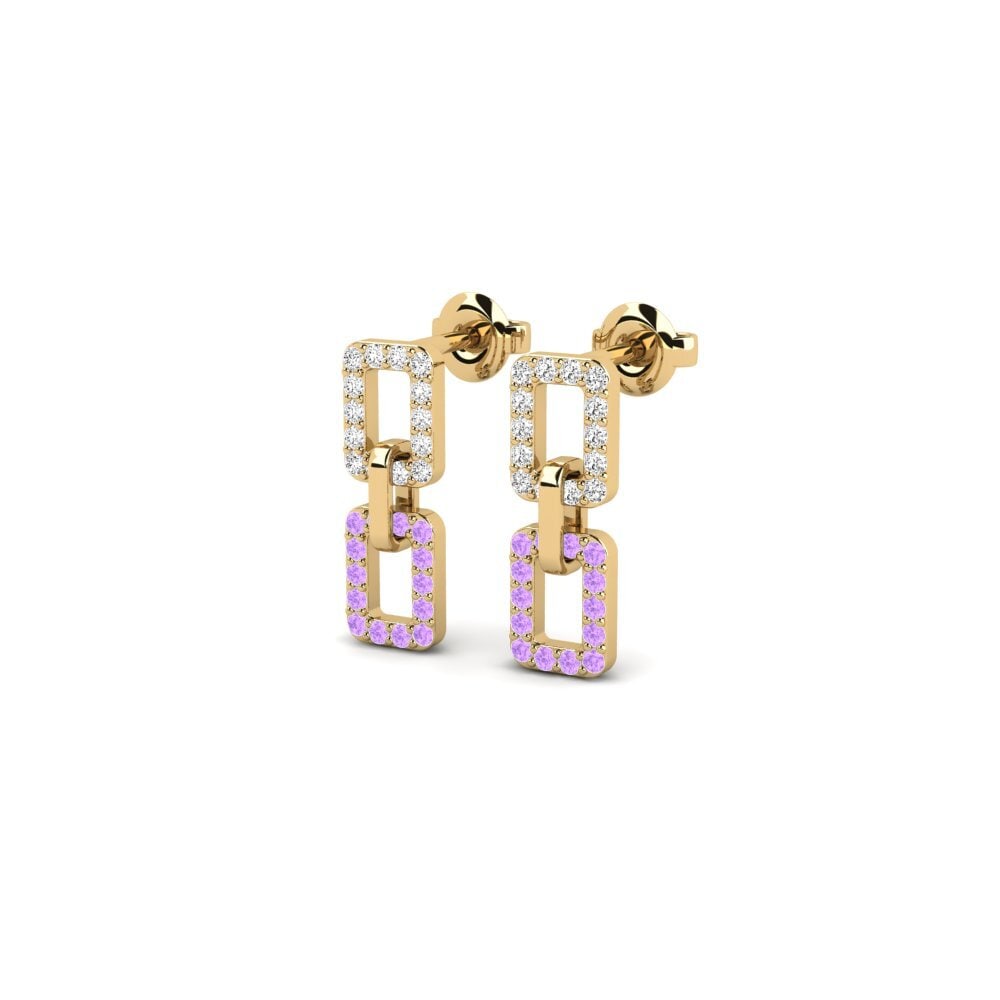 Amethyst Women's Earring Yimo
