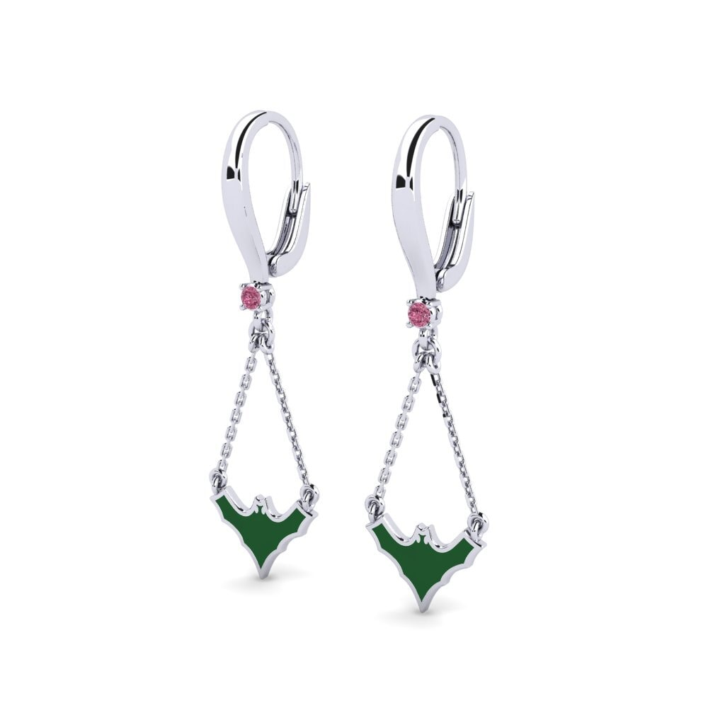 Rhodolite Garnet Women's Earring Yonanne
