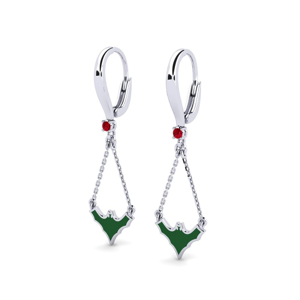 Red Zirconia Women's Earring Yonanne