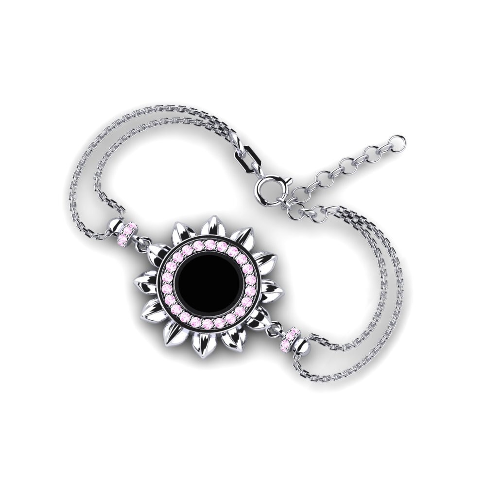Chain Pink Sapphire Bracelets