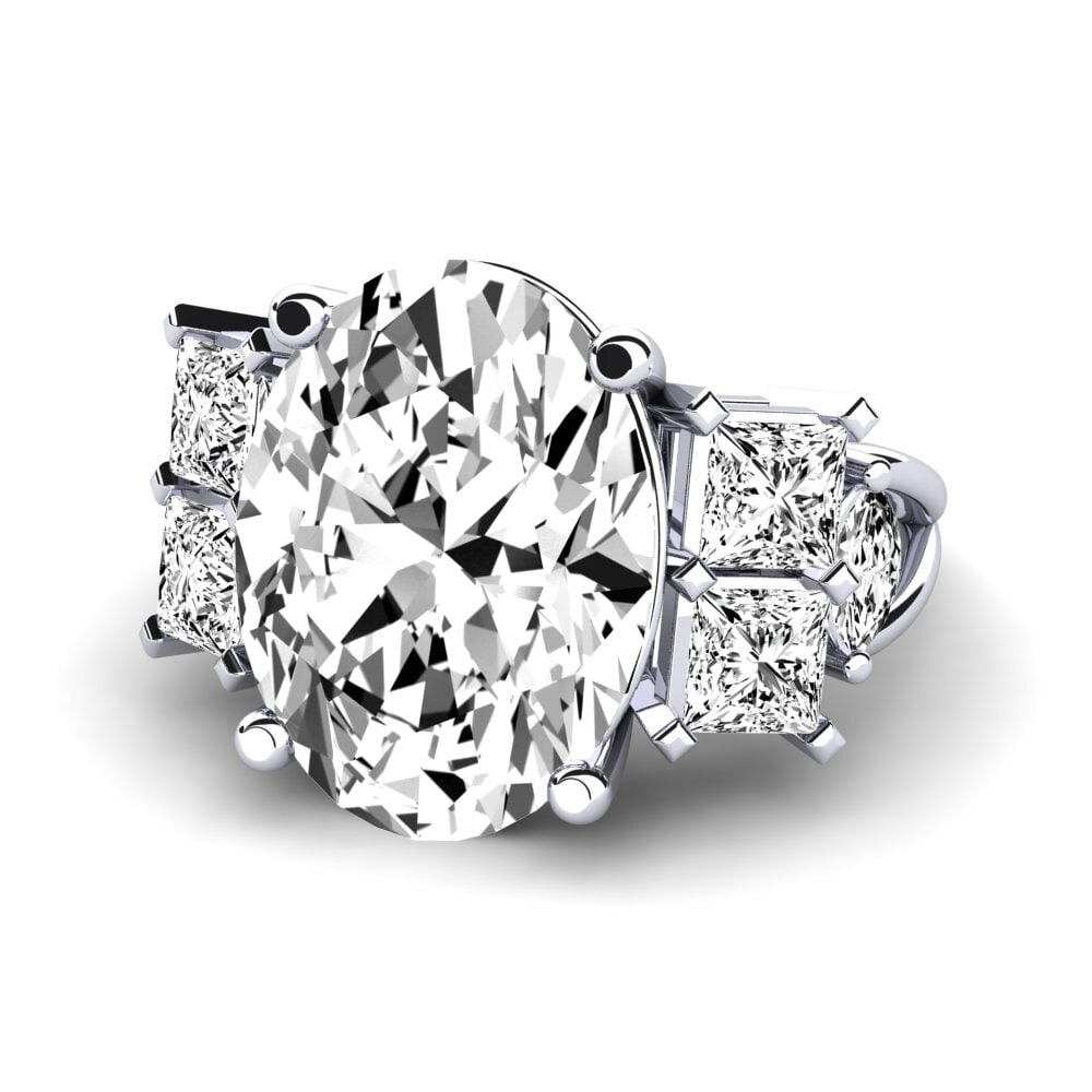 Moissanite Ring Yovela