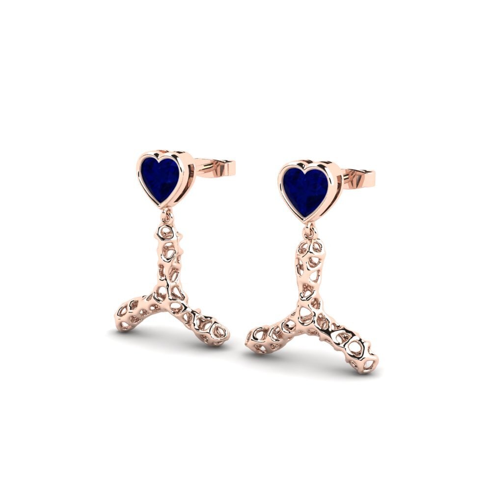 Sapphire Women's Earring Ytoos