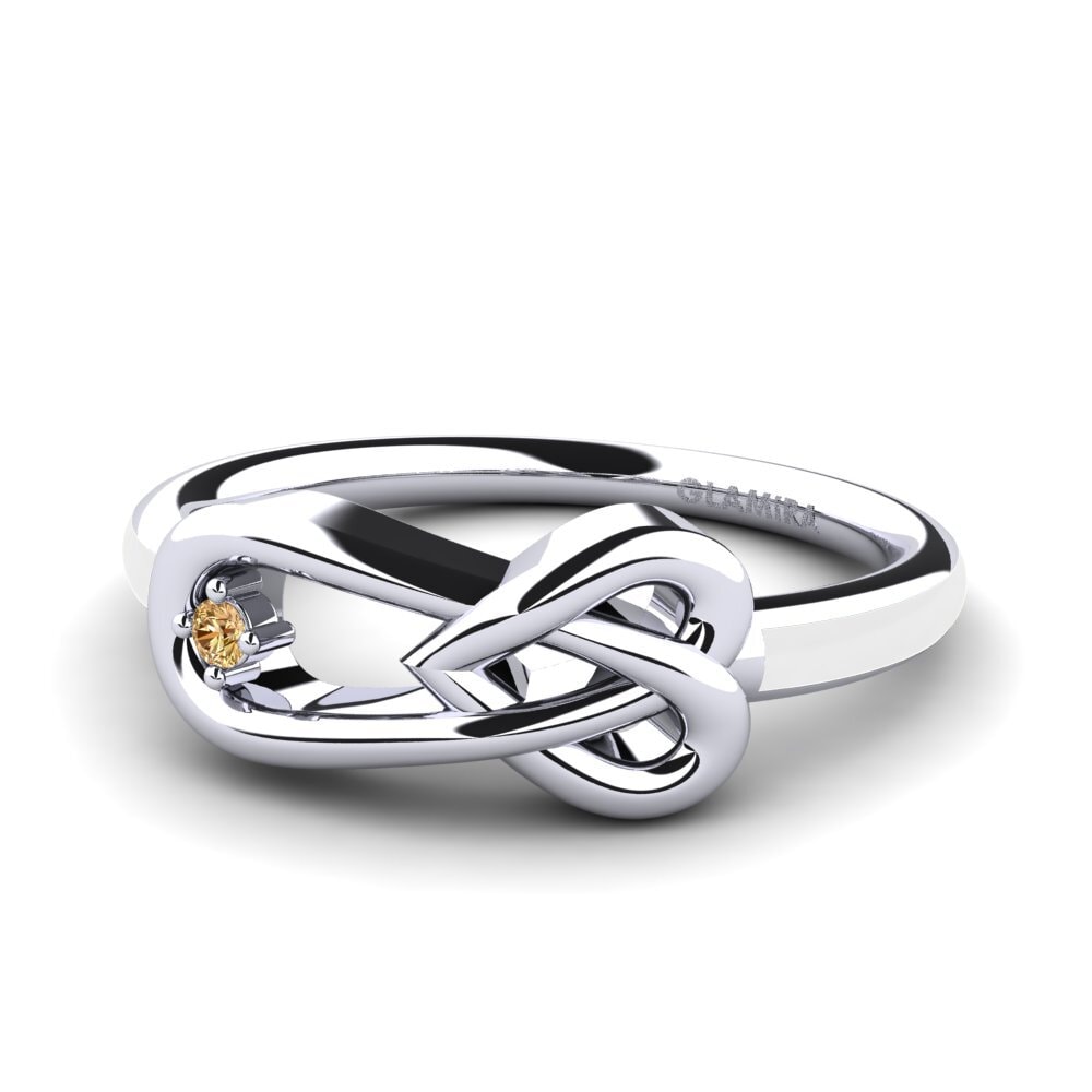 Diamante Marrone Anello Germael
