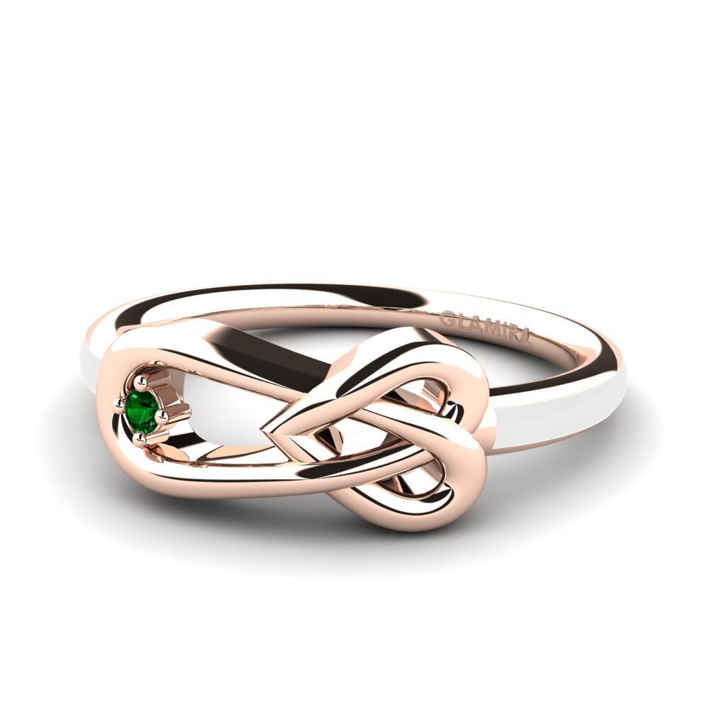 Grüner Zirkonia Ring Germael