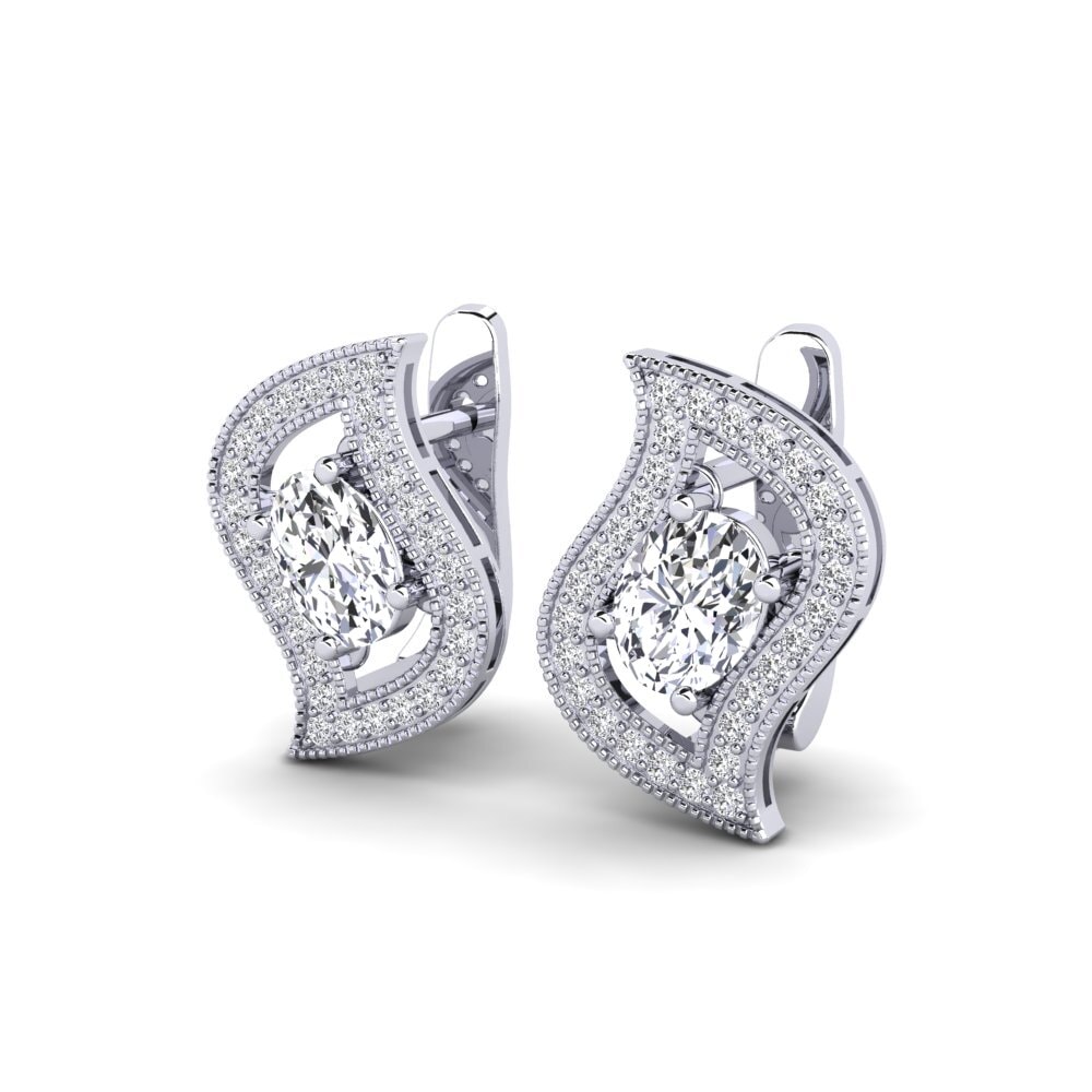 Lab Grown Diamond Women's Earring Yumanjer