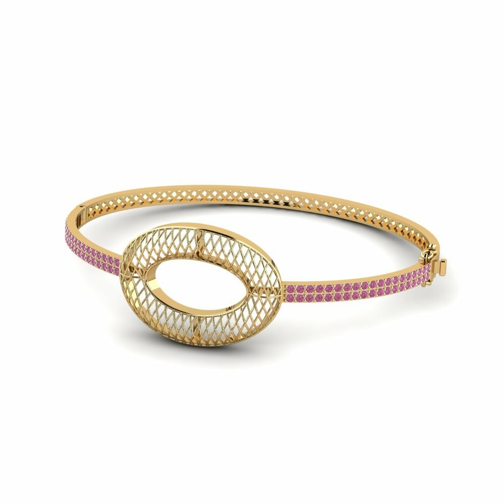 Rhodolite Garnet Women's Bangle Yunn