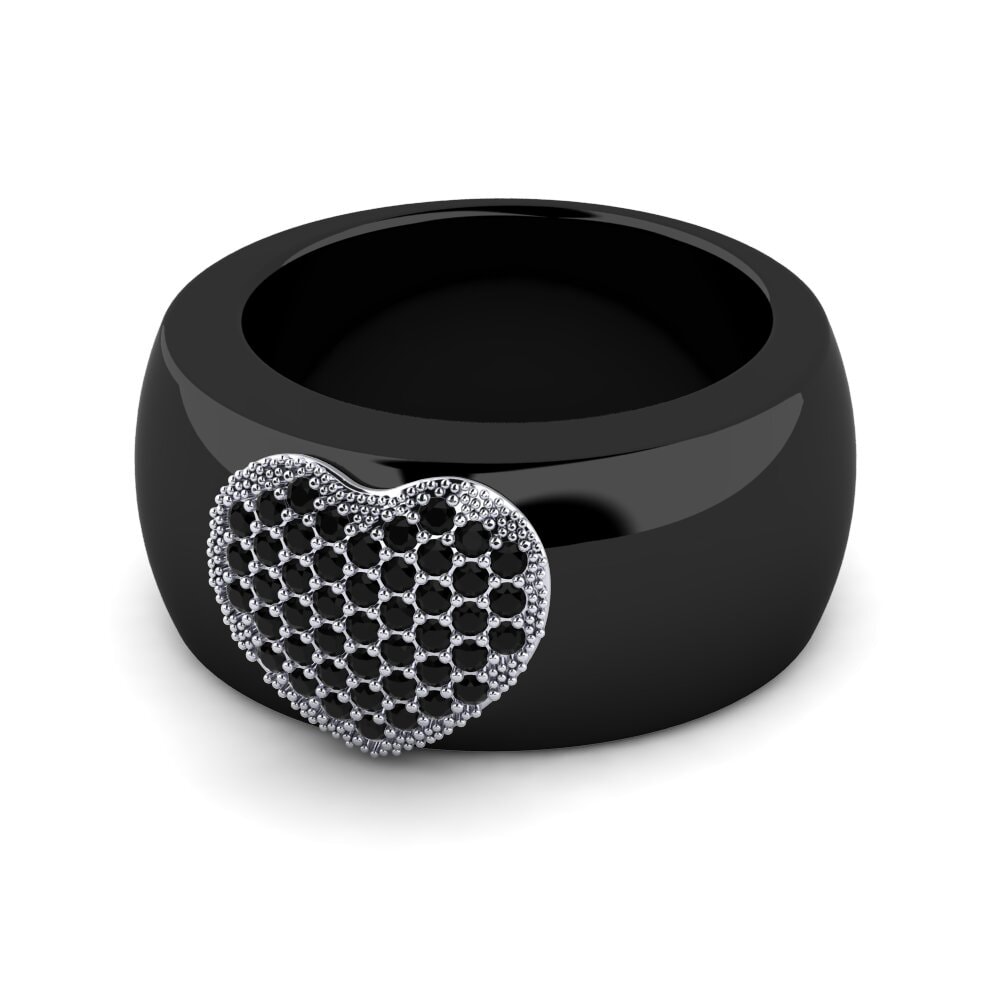 Schwarzer Onyx Ring Yup