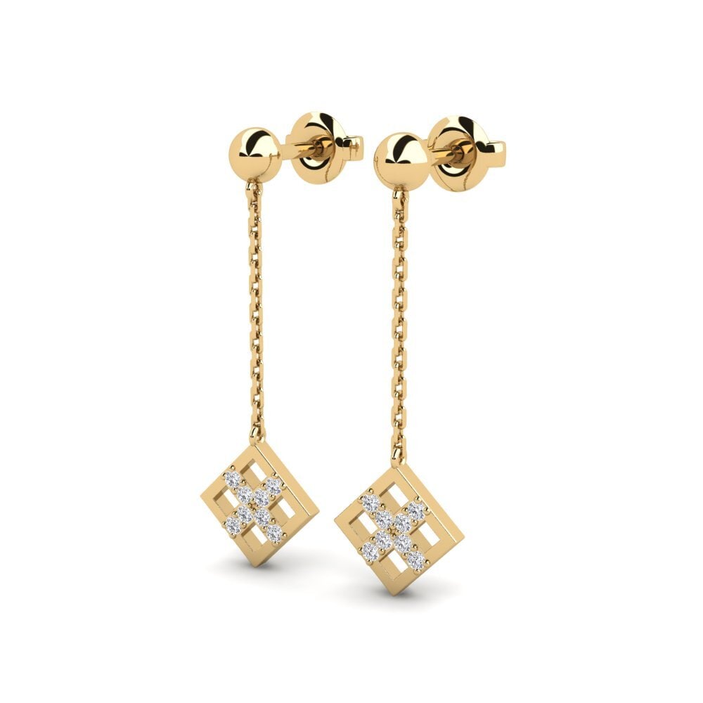 Diamant Damen ohrring Yvonne