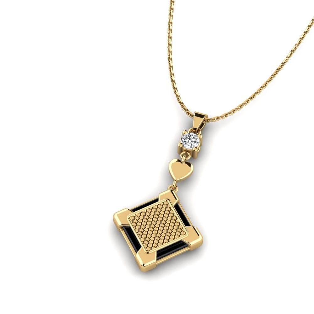 Diamante cultivado en laboratorio Colgante de Mujer Zachery