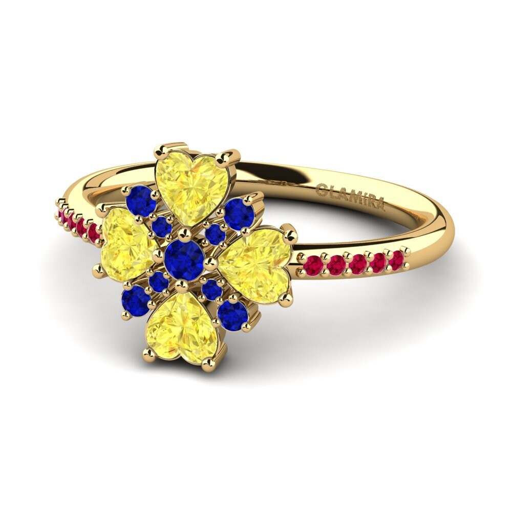 Yellow Sapphire Ring Zalyssa