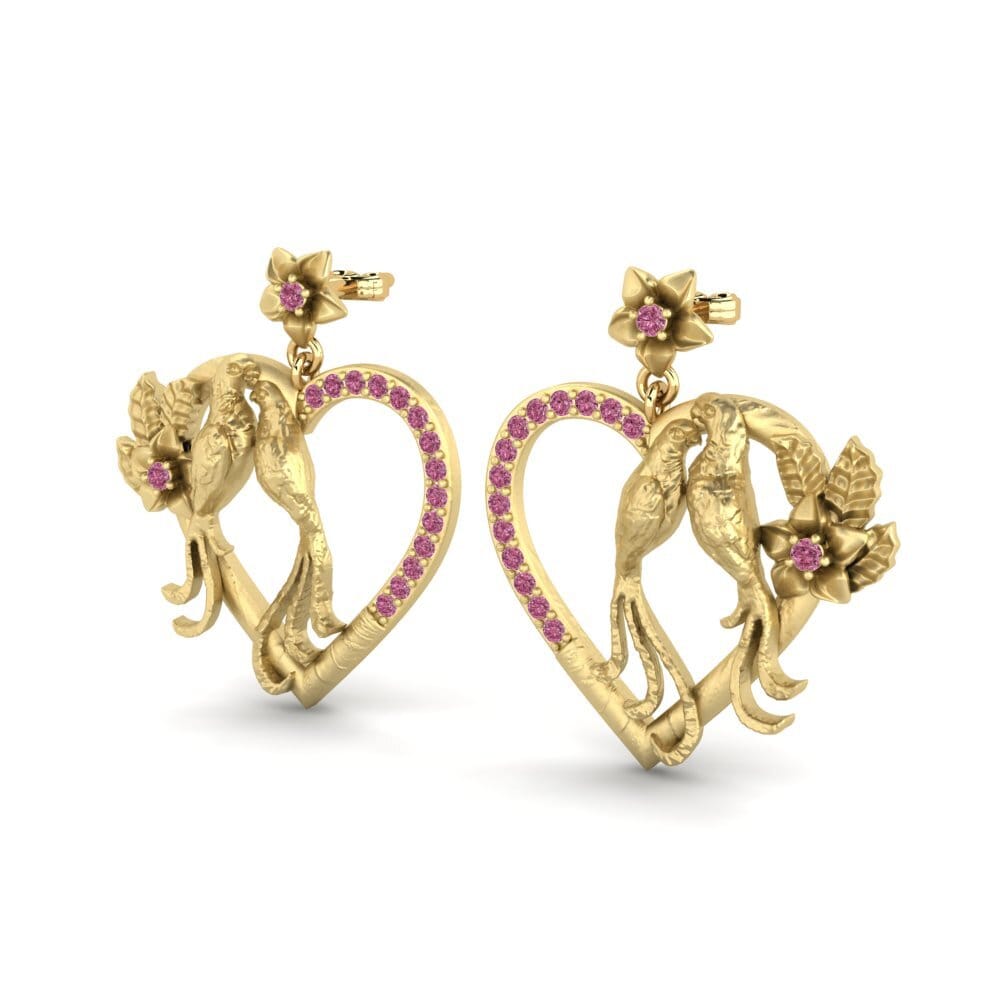 Rhodolite Garnet Earring Zani