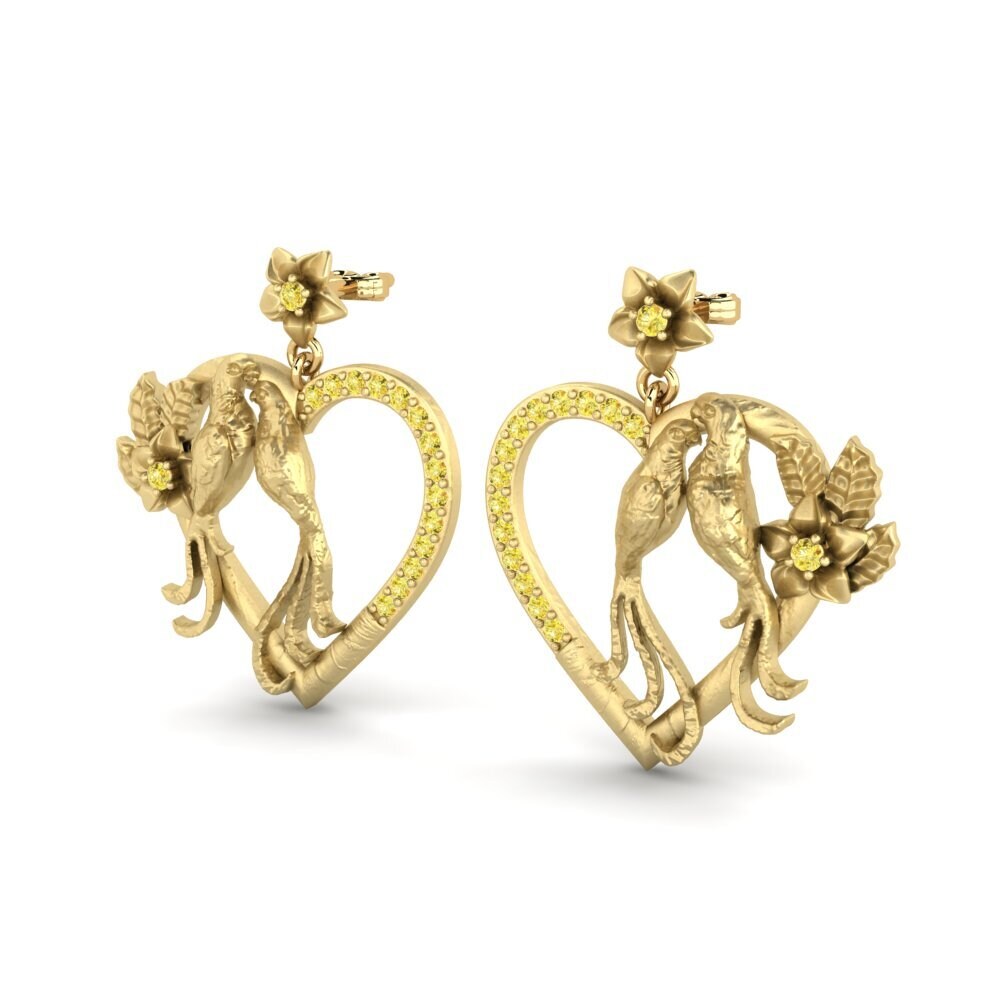 Yellow Sapphire Earring Zani