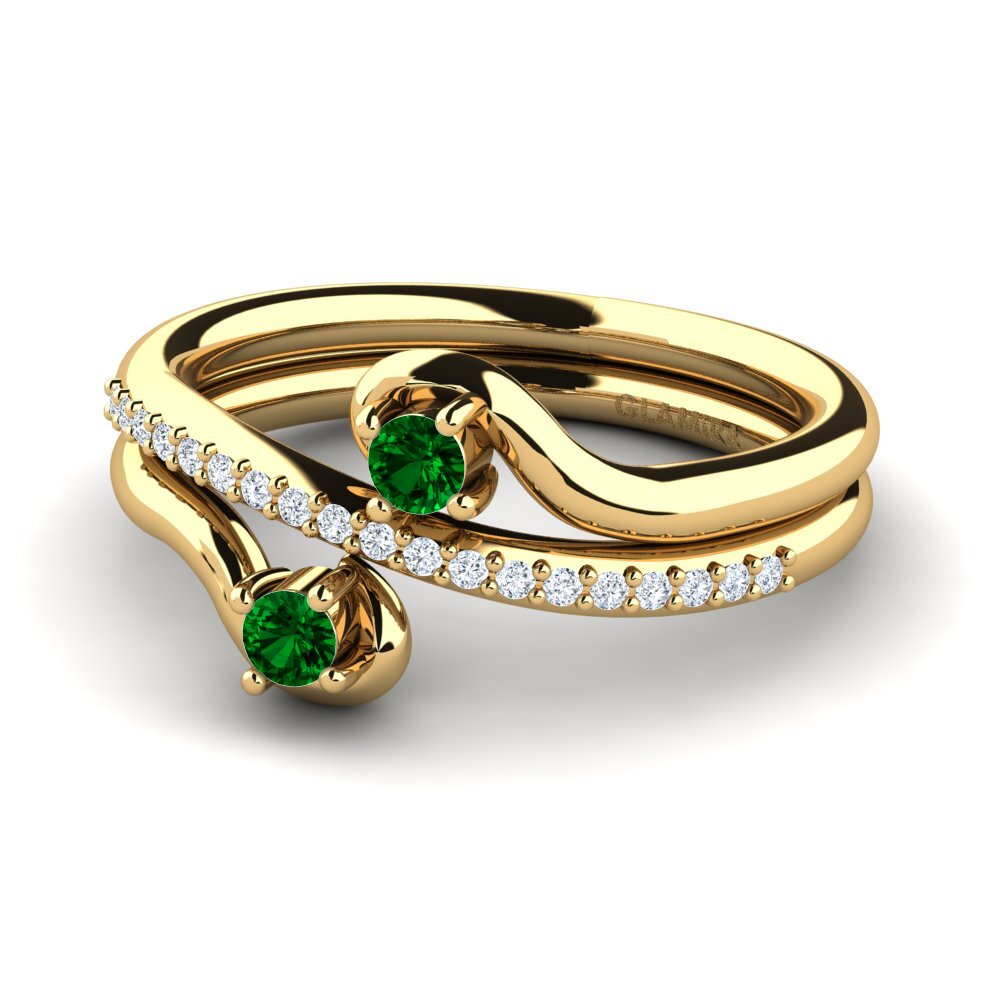 Green Zirconia Ring Zarlish