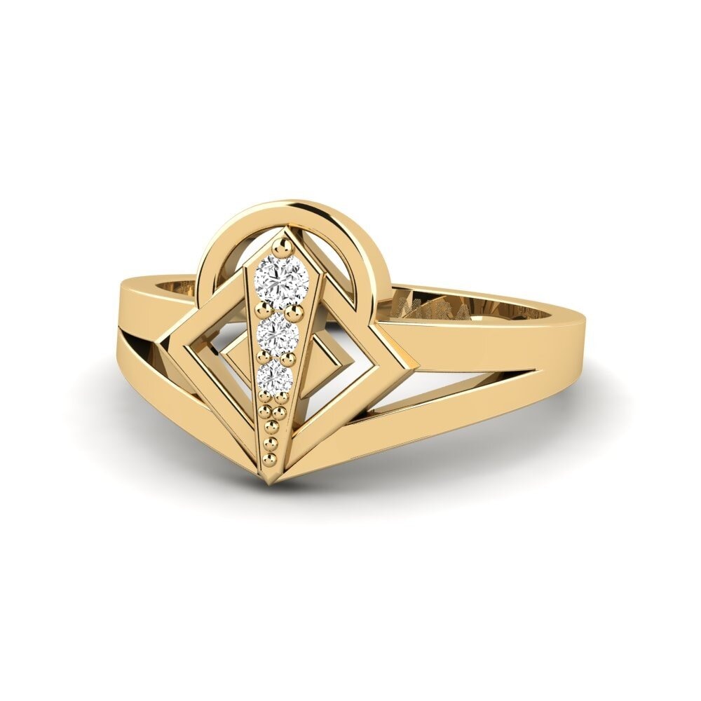 Moissanite Anéis de Mindinho Zavaga