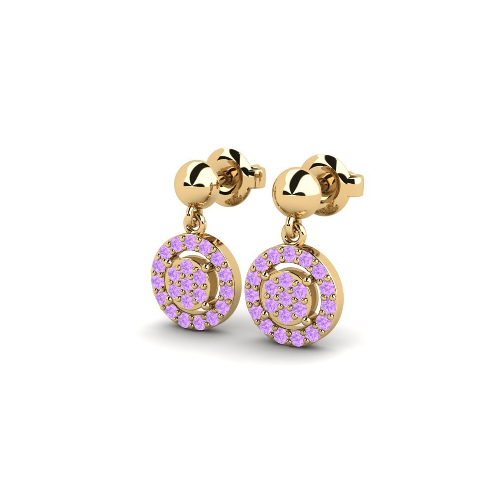 Amethyst Women's Earring Zegel