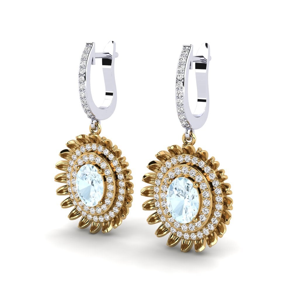Aquamarine Women's Earring Zeman