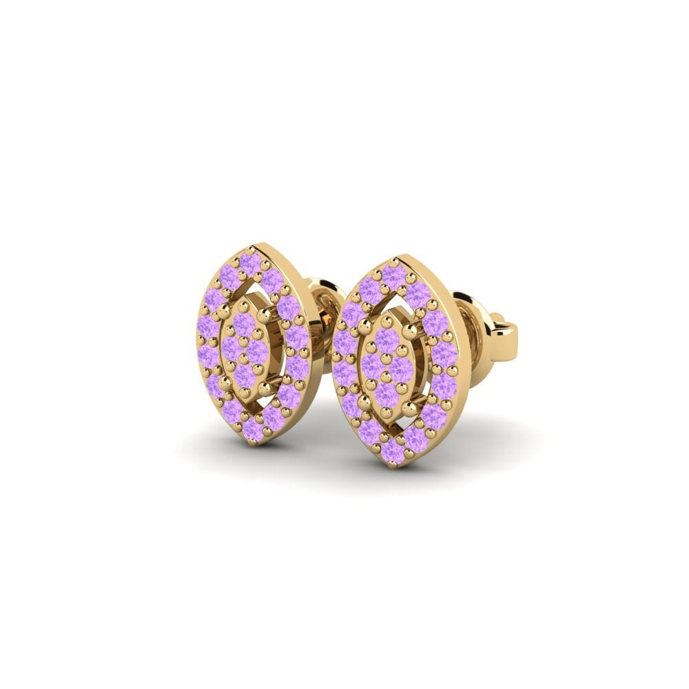 Amethyst Women's Earring Zigilua