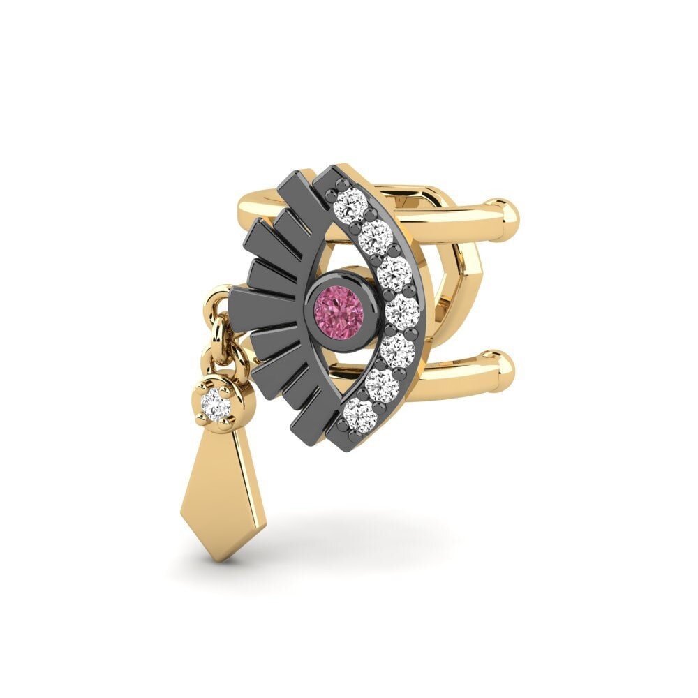 Granate Rhodolite Pendiente de mujer Zlo