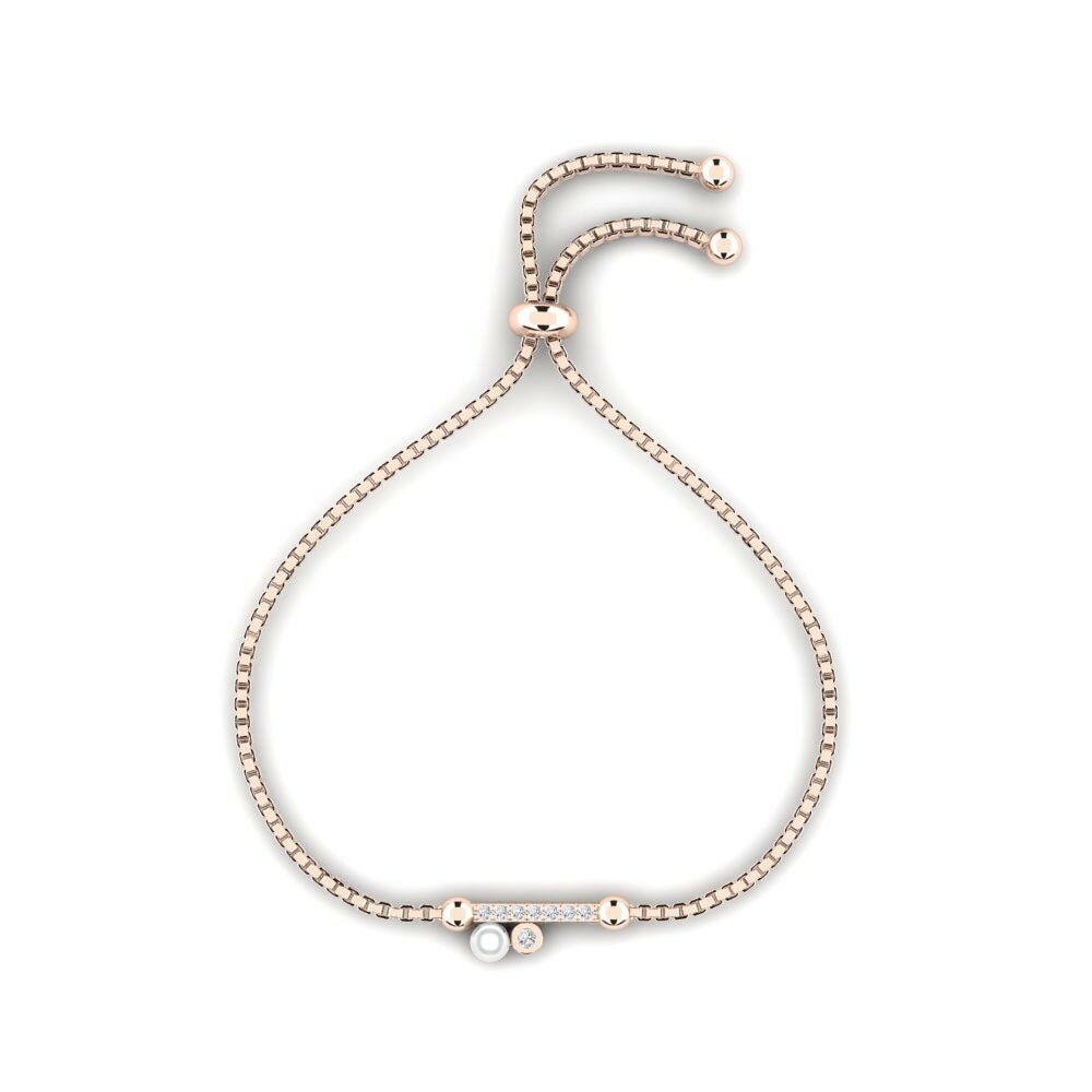 18k Oro Rosa Pulsera de Mujer Zmes