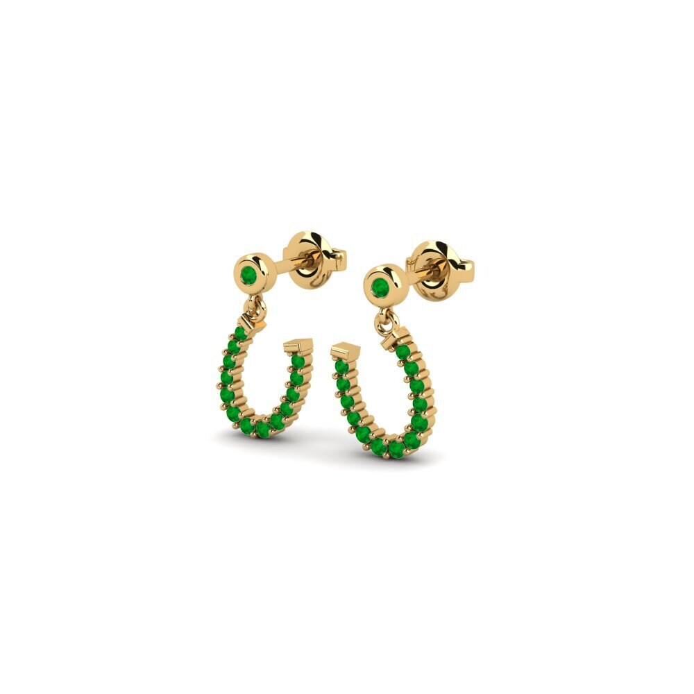 Emerald Women's Earring Zmiennaja