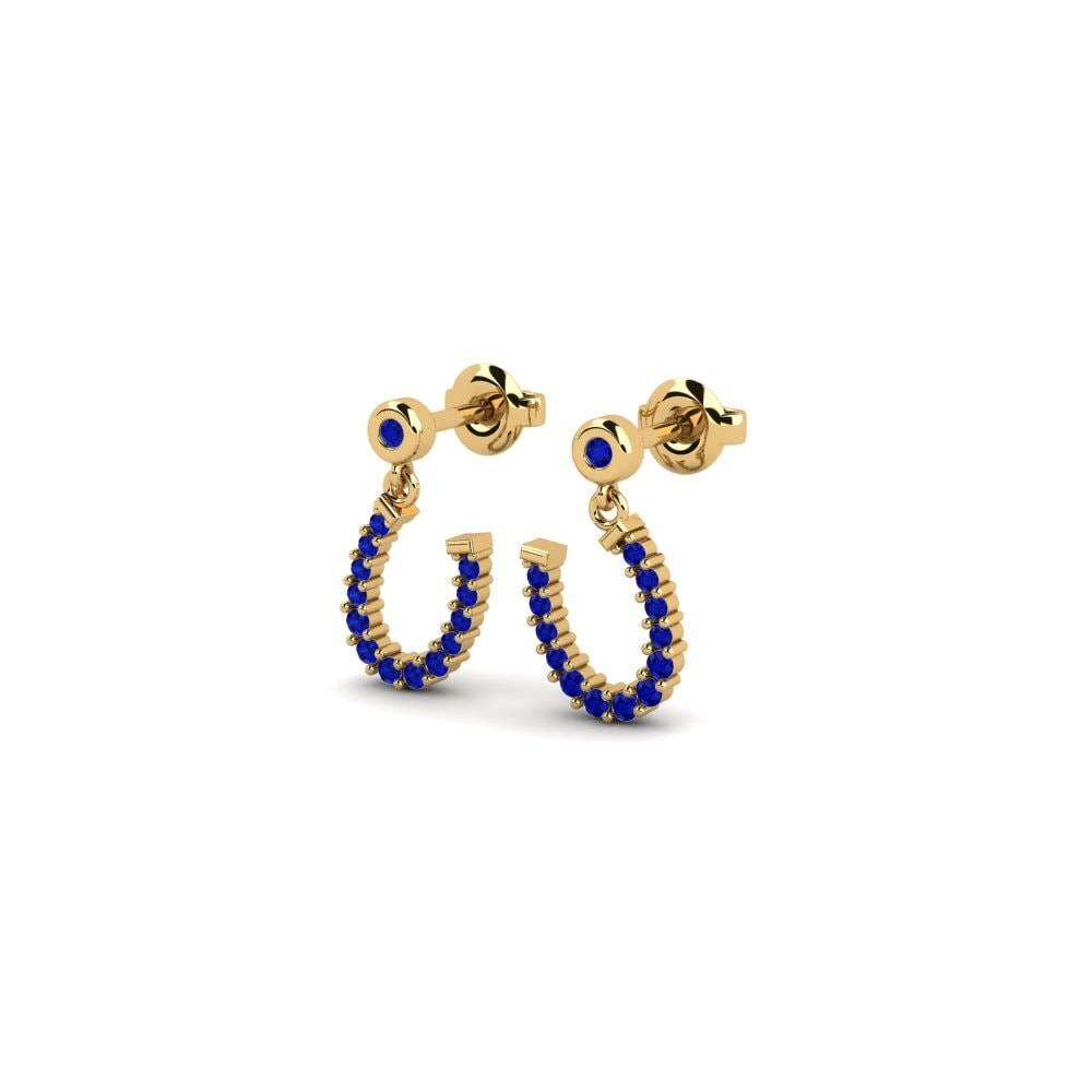 Sapphire Women's Earring Zmiennaja