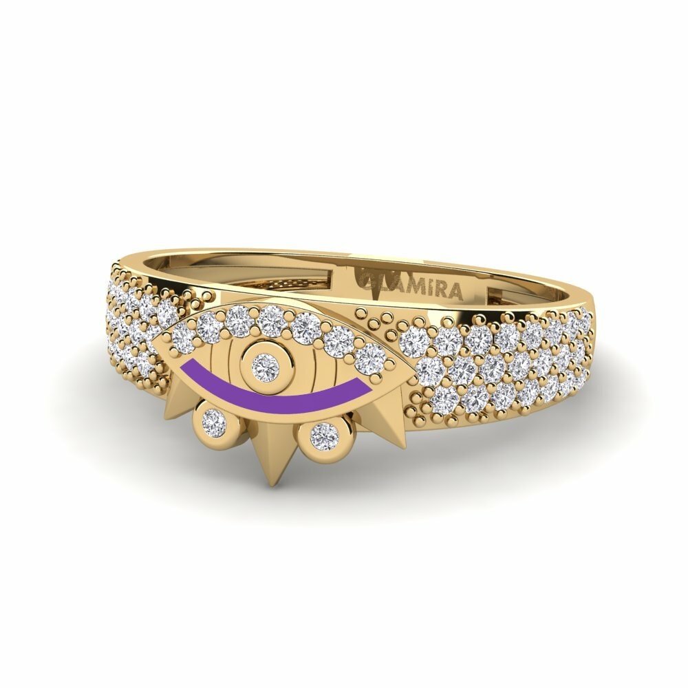 Diamant De Synthèse Bague Zokongola