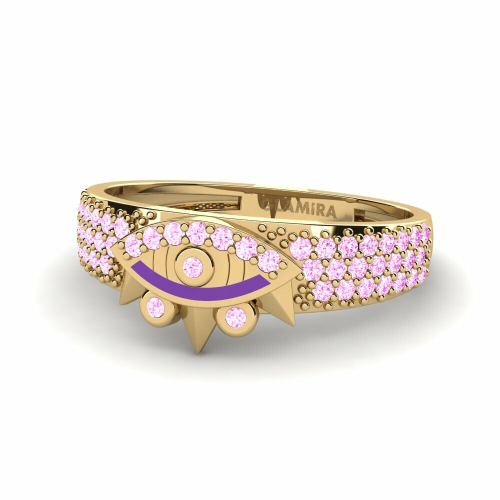 Saphir Rose Bague Zokongola