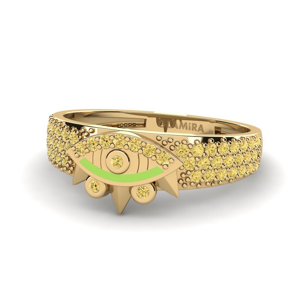 Yellow Diamond Ring Zokongola